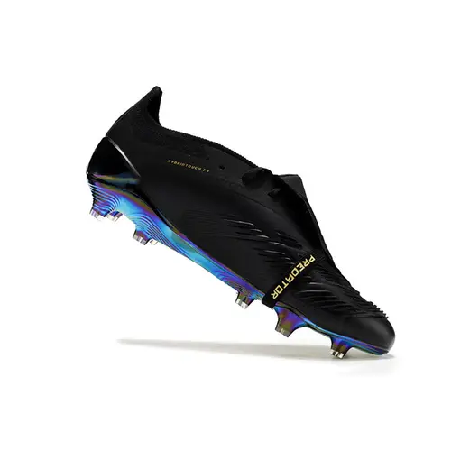 Chuteira Campo Adidas Predator FT 30 Elite FG Preta e Dourado