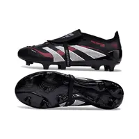 Chuteira Adidas Predator | Elite FG Preta e Vermelha - imagem 3