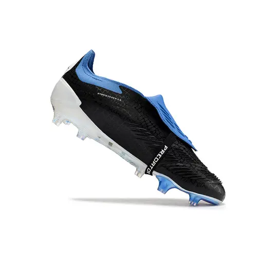 Chuteira Campo Adidas Predator FT 30 Elite FG Preto e Azul