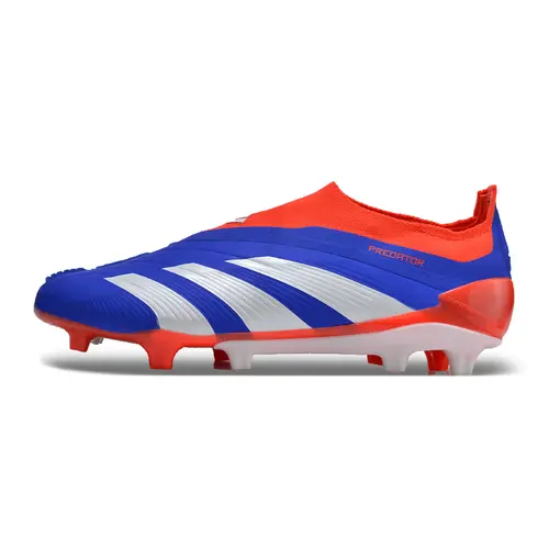 Chuteira Campo Adidas Predator LL Elite FG Azul, Vermelho e Branco - Advancement Pack