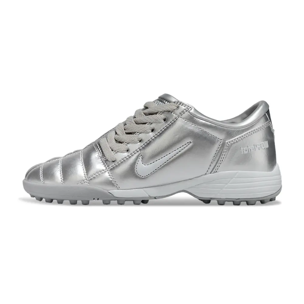 Chuteira Society Nike Total 90 | Conforto e design prata