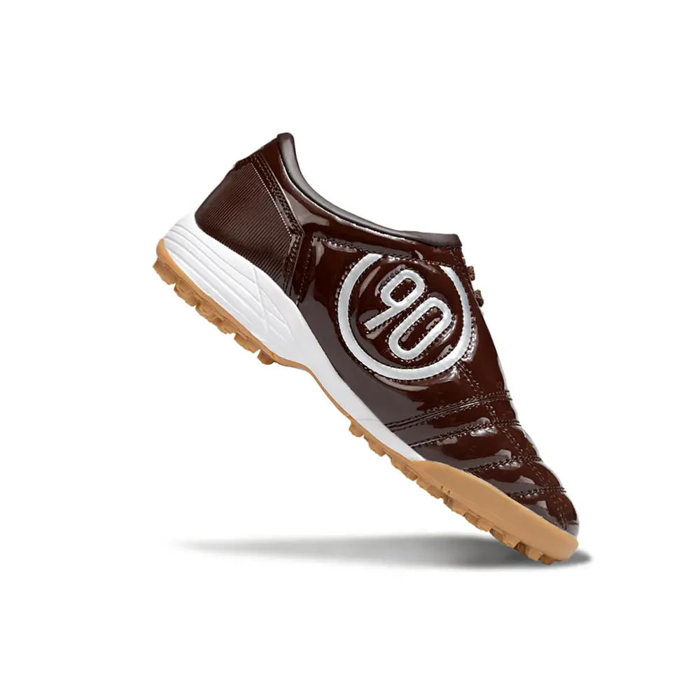 Chuteira Society Nike Total 90 TF Marrom | Conforto e Durabilidade