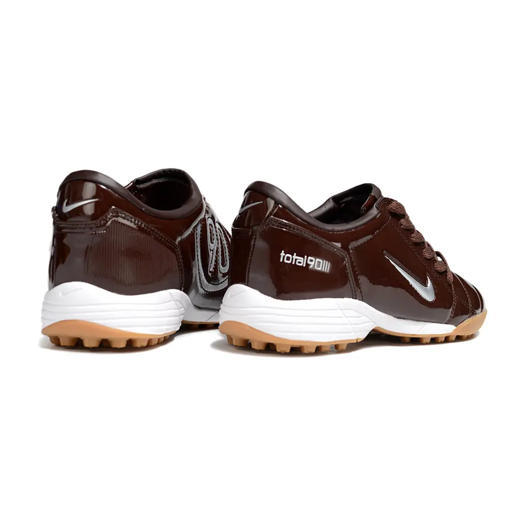 Chuteira Society Nike Total 90 TF Marrom | Conforto e Durabilidade