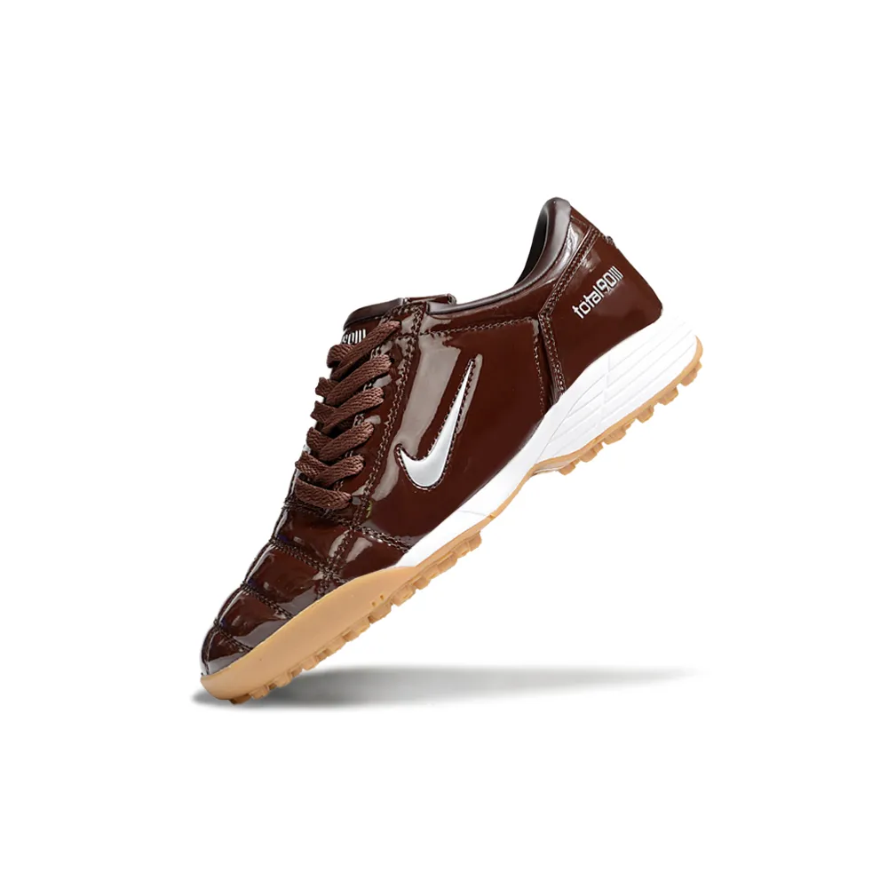 Chuteira Society Nike Total 90 TF Marrom | Conforto e Durabilidade