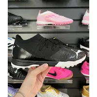 Chuteira Society Puma Future Z TF Preta e Branca - Pronta Entrega - imagem 1