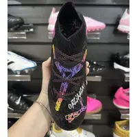 Chuteira Society Puma Future 7 MG Preta e Rosa - Pronta Entrega - imagem 2