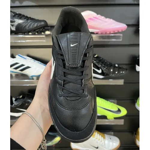 Chuteira Society Nike Premier 3 TF Preta e Branca - Pronta Entrega
