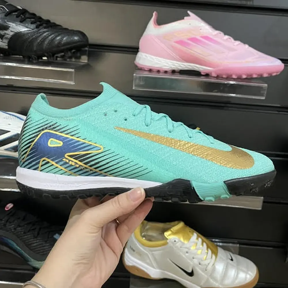 Chuteira Society Nike Air Zoom Mercurial Vapor 16 Elite TF Verde - Pronta Entrega