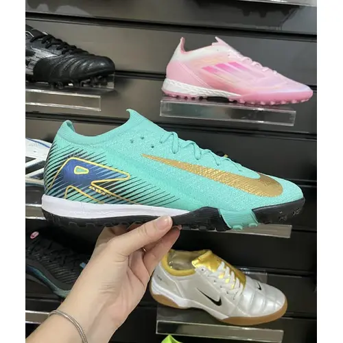 Chuteira Society Nike Air Zoom Mercurial Vapor 16 Elite TF Verde - Pronta Entrega