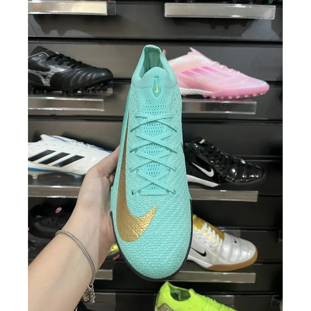 Chuteira Society Nike Air Zoom Mercurial Vapor 16 Elite TF Verde - Pronta Entrega