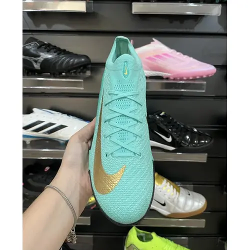 Chuteira Society Nike Air Zoom Mercurial Vapor 16 Elite TF Verde - Pronta Entrega