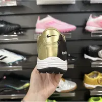 Chuteira Society Nike Total 90 TF Dourada e Preta - Pronta Entrega - imagem 5