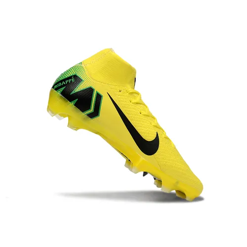 Chuteira Campo Nike Air Zoom Mercurial Superfly 10 Elite FG Amarelo, Verde e Preto