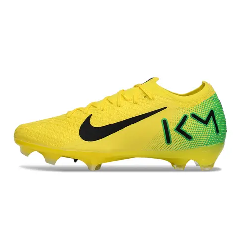 Chuteira Campo Nike Air Zoom Mercurial Vapor 16 Elite FG Amarelo, Verde e Preto