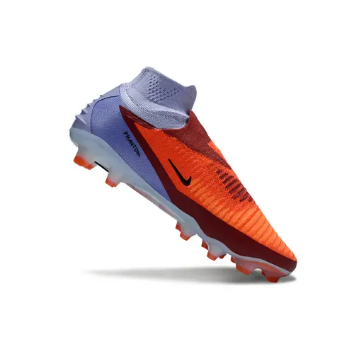 Chuteira Campo Nike Phantom GX 6 DF Elite FG Laranja e Roxo