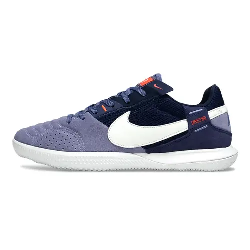 Chuteira Futsal Nike StreetGato IC Roxo e Branco
