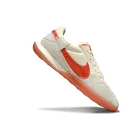 Chuteira Futsal Nike Street Gato IC Branco e Laranja - imagem 2