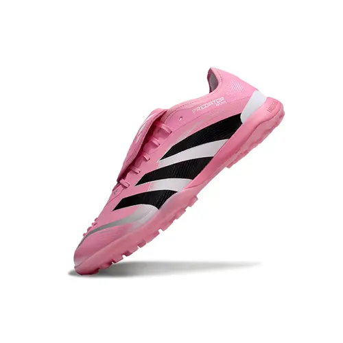 Chuteira Society Adidas Predator League Elite TF Rosa, Branco e Preto