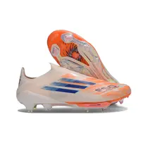 Chuteira Campo Adidas F50+ LL FG Rosa e Azul - imagem 2