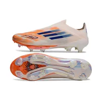Chuteira Campo Adidas F50+ LL FG Rosa e Azul - imagem 7