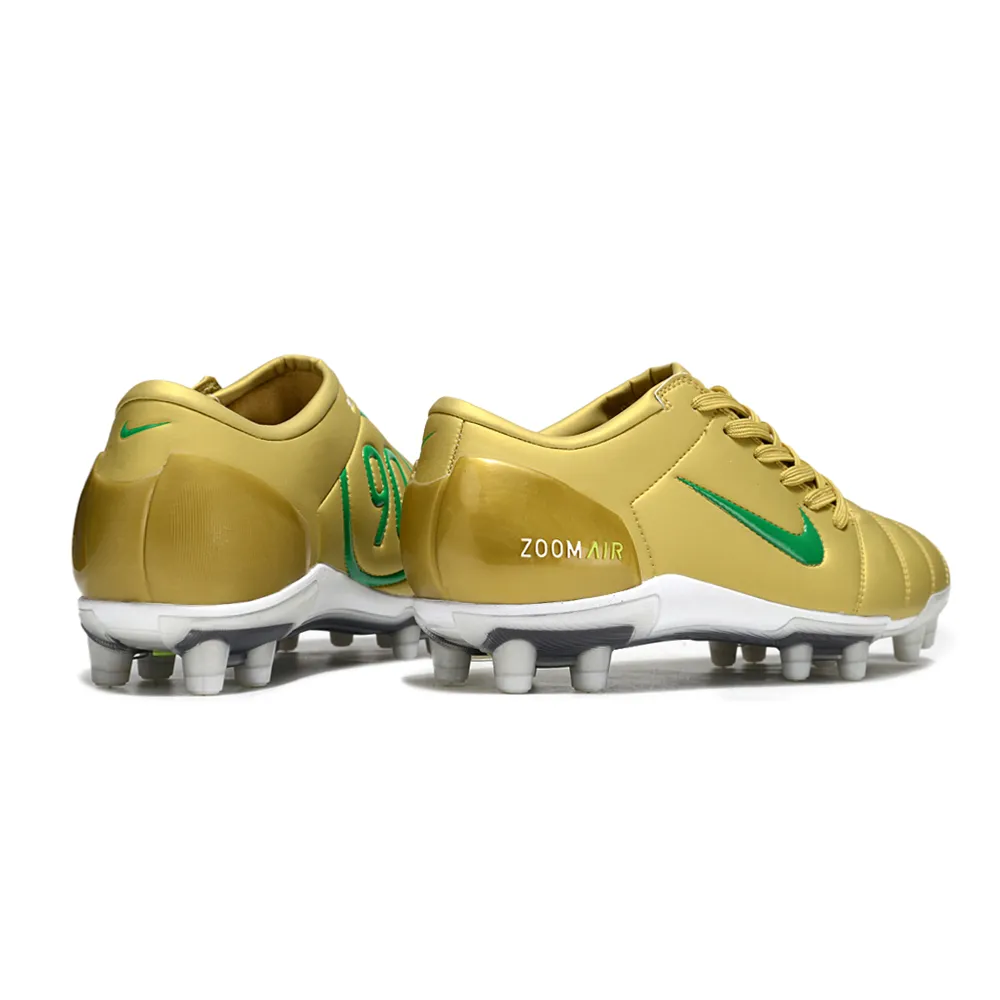 Chuteira Campo Nike Total 90 FG Dourado | Toque preciso e conforto