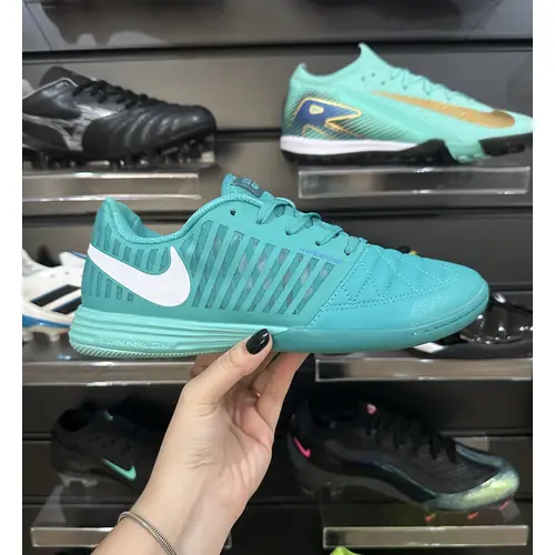 Chuteira Futsal Nike Lunar Gato II IC Verde - Pronta Entrega