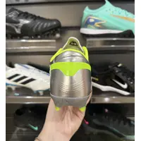 Chuteira Campo Nike Air Zoom Mercurial Vapor 1 Elite FG Prata e Verde - Pronta Entrega - imagem 5