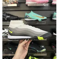 Chuteira Society Nike Air Zoom Mercurial Superfly 10 Elite TF Branco, Cinza e Verde - Pronta Entrega - imagem 1