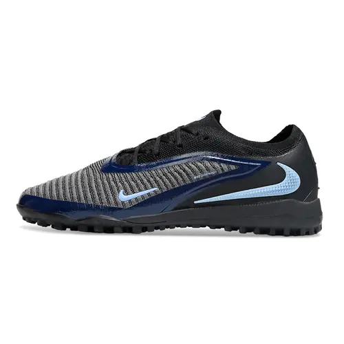 Chuteira Society Nike Phantom GX 6 Elite TF Preto e Azul "Shadow"