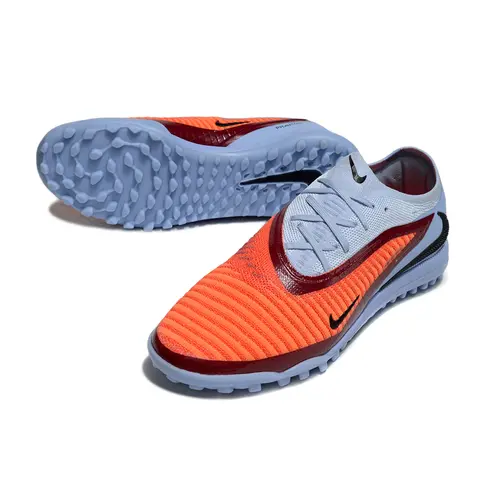 Chuteira Society Nike Phantom GX 6 Elite TF Roxo e Laranja