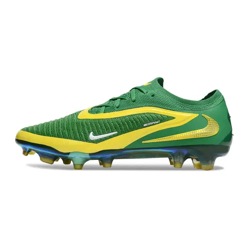 Chuteira Campo Nike Phantom GX 6 Elite FG Verde e Amarelo
