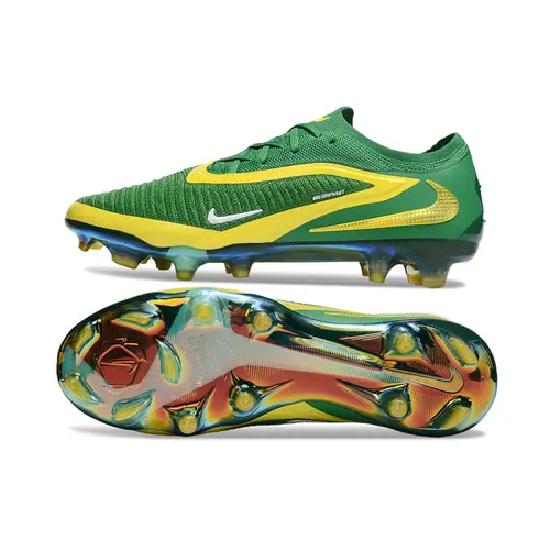 Chuteira Campo Nike Phantom GX 6 Elite FG Verde e Amarelo