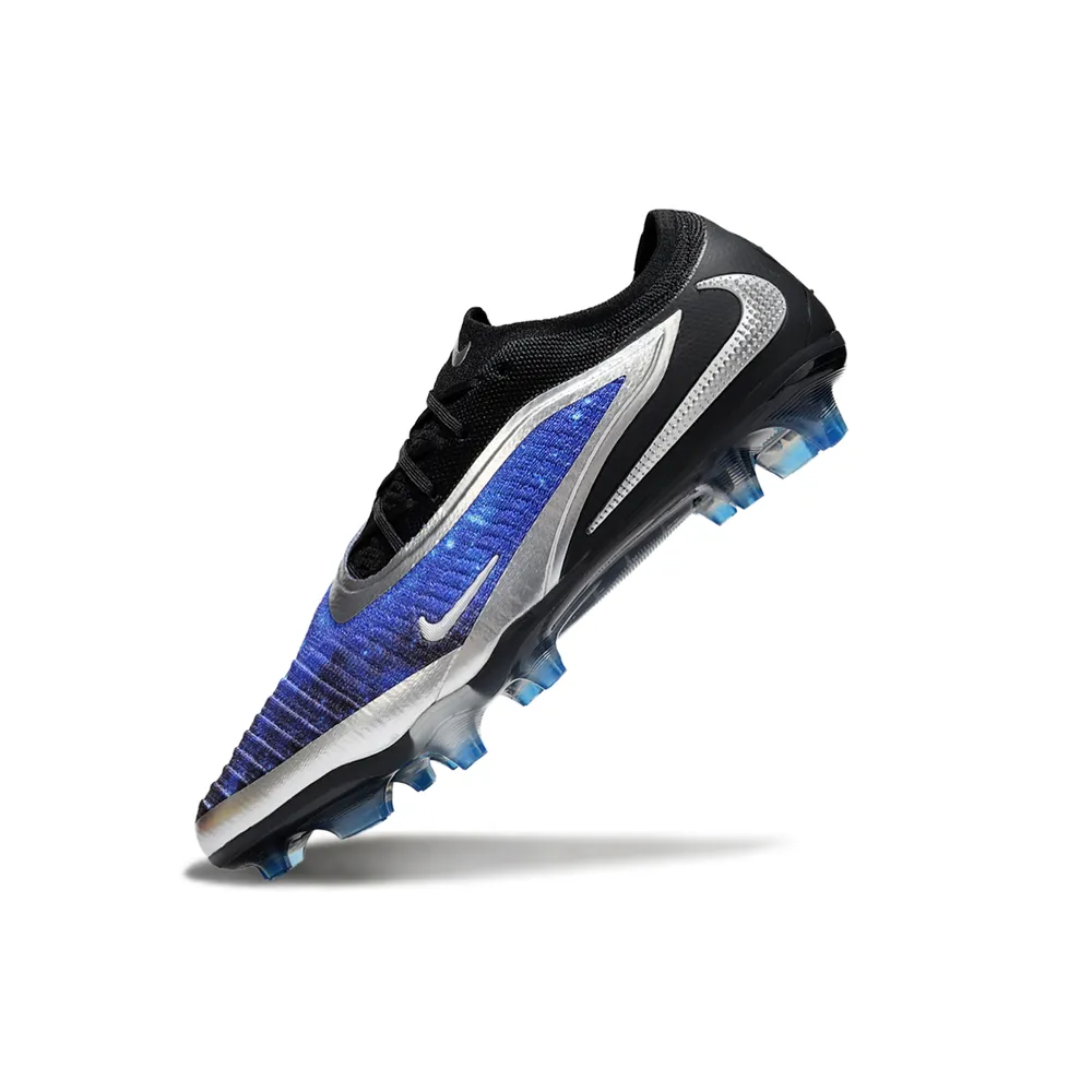 Chuteira Campo Nike Phantom GX | Elite FG Preta e Azul - Nike