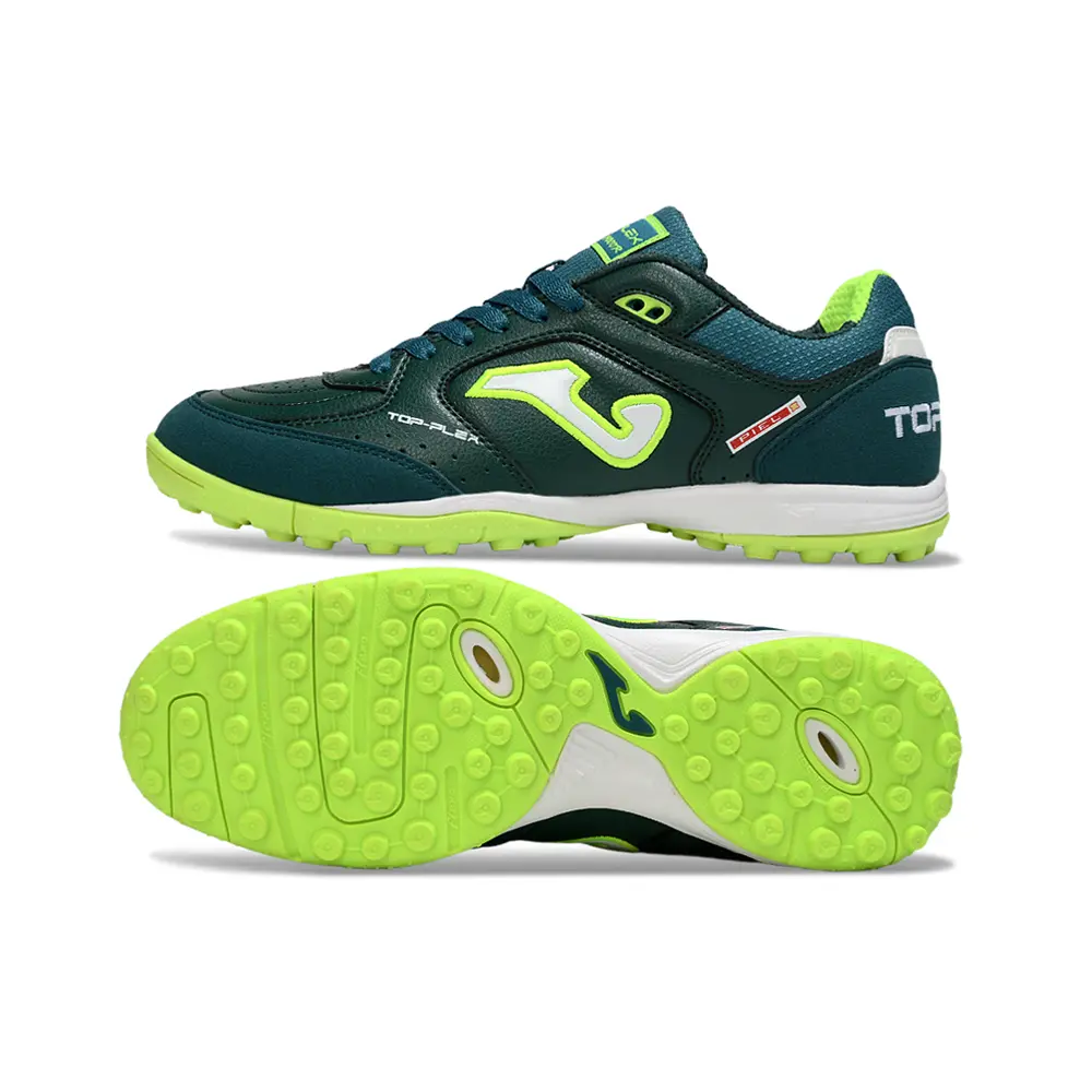 Chuteira Society Joma Top Flex TF Verde | Agilidade e Controle