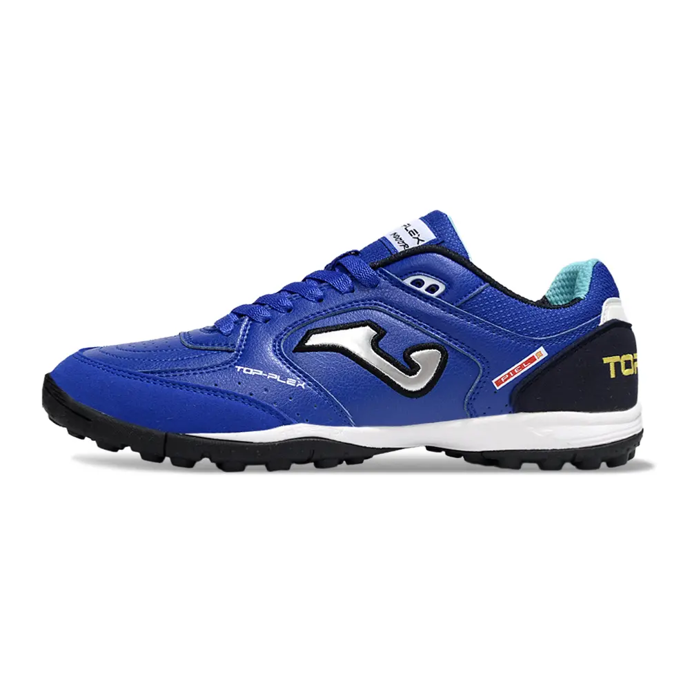 Chuteira Society Joma Top Flex TF Azul | Leveza e Controle