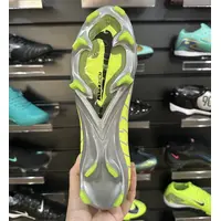 Chuteira Campo Nike Air Zoom Mercurial Superfly 10 Elite FG Prata e Verde - Pronta Entrega - imagem 4