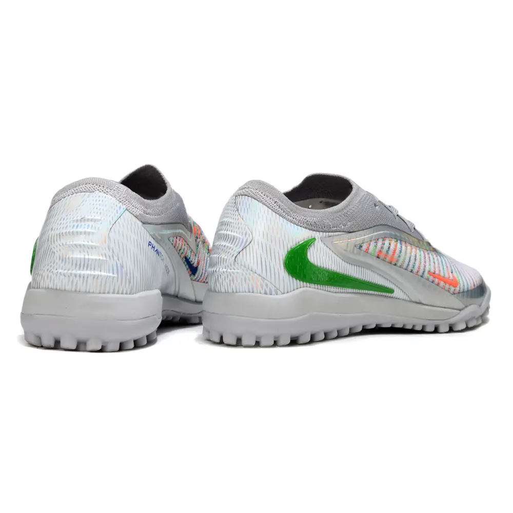 Chuteira Society Nike Phantom GX 6 Elite TF Prata