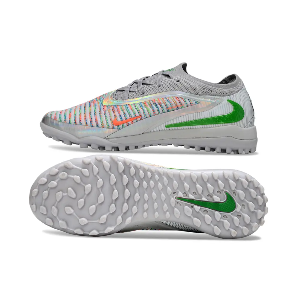 Chuteira Society Nike Phantom GX 6 Elite TF Prata