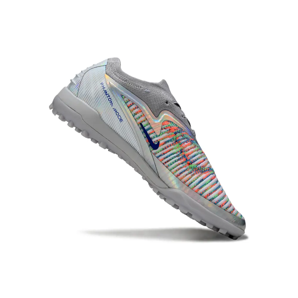 Chuteira Society Nike Phantom GX 6 Elite TF Prata