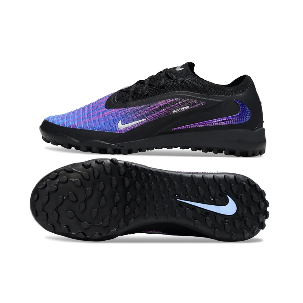 Chuteira Society Nike | Preto e Roxo • Alta Performance