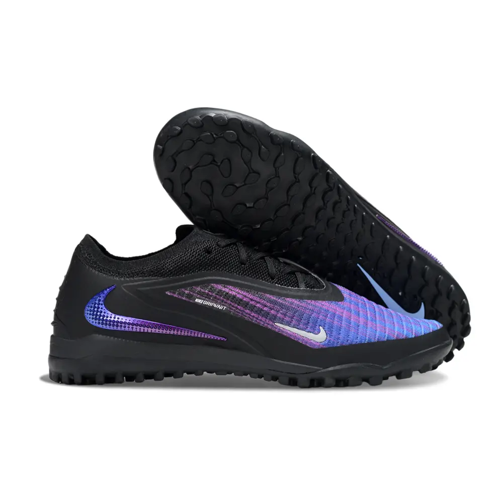 Chuteira Society Nike | Preto e Roxo • Alta Performance