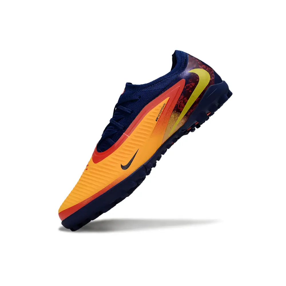 Chuteira Nike Phantom ReactX 6 Pro TF Azul Laranja