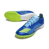 Chuteira Adidas F50 TF Messi Society Azul Verde - imagem 2