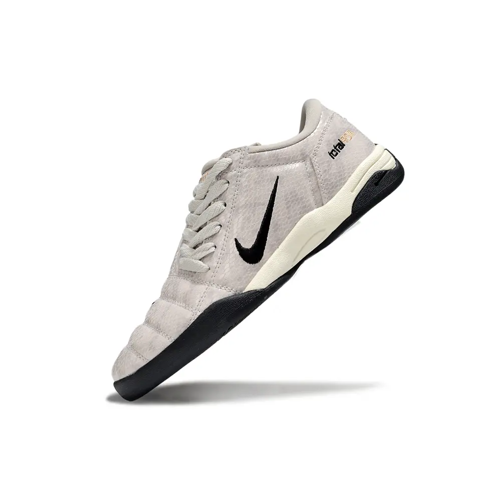 Chuteira Futsal Nike Total 90 IC Bege | Performance e Conforto