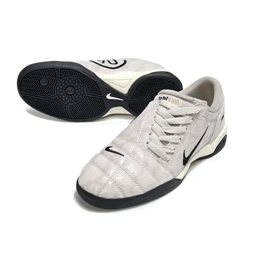 Chuteira Futsal Nike Total 90 IC Bege | Performance e Conforto