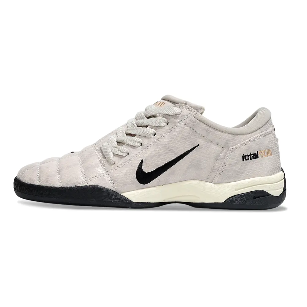 Chuteira Futsal Nike Total 90 IC Bege | Performance e Conforto