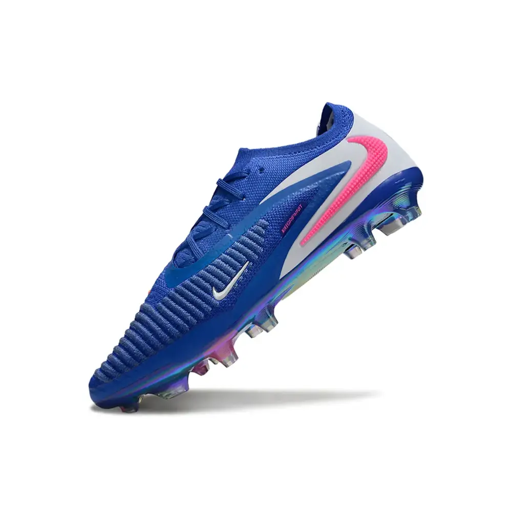 Chuteira Campo Nike Phantom GX 6 Elite FG Azul Branco