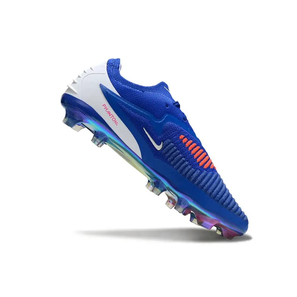 Chuteira Campo Nike Phantom GX 6 Elite FG Azul Branco