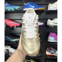 Chuteira Campo Nike Premier 3 FG Dourada e Branca - Pronta Entrega - imagem 2