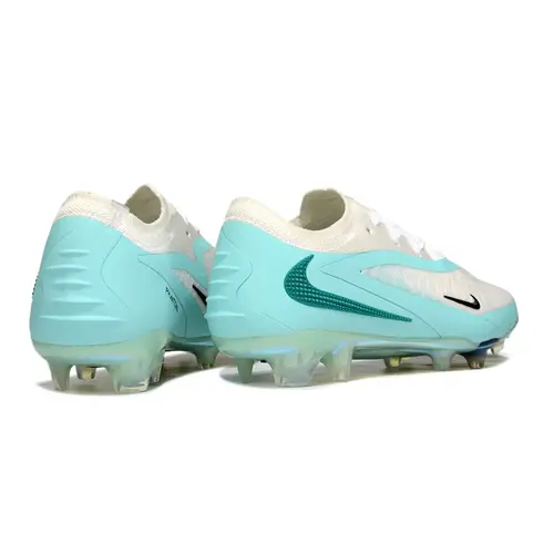 Chuteira Infantil Campo Nike Phantom GX 6 Elite FG Branco e Verde